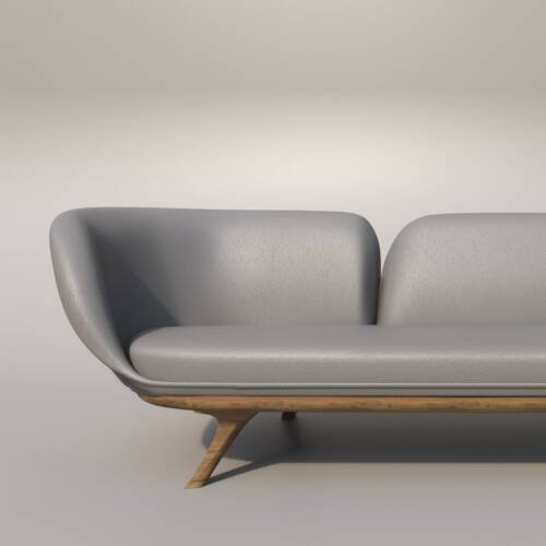 Minimalist sofa